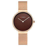 Luxury Rose Gold Curren Women