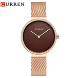 Luxury Rose Gold Curren Women